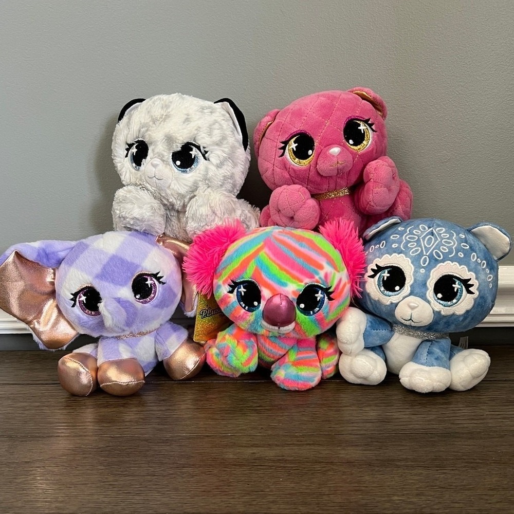 Gund P. Lush Lot‎ of 5 Plush Set